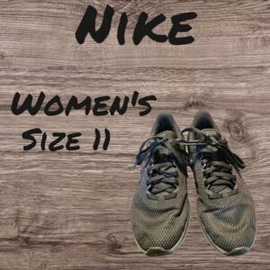 Women's Nike Downshifter 11 Size 7.5 Black Dark Smoke Grey‎ (3356)